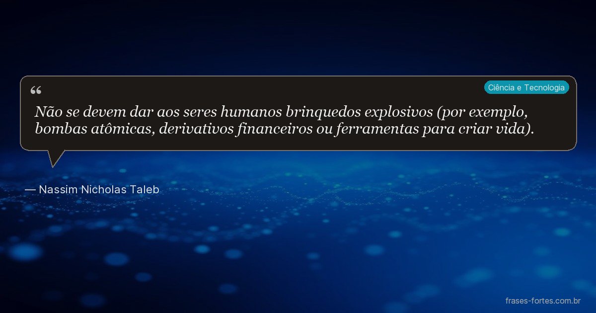 Frase de Nassim Nicholas Taleb