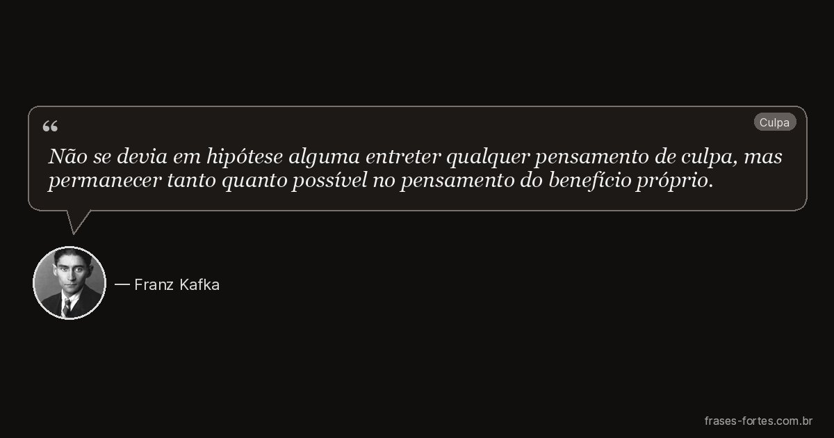 Frase de Franz Kafka