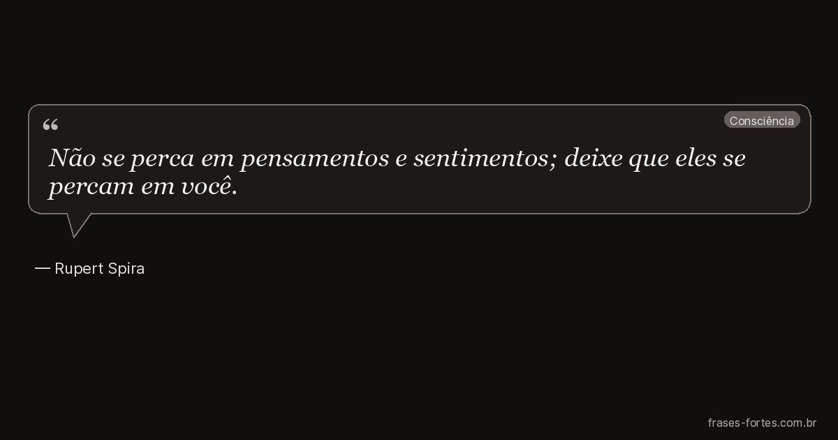 Frase de Rupert Spira