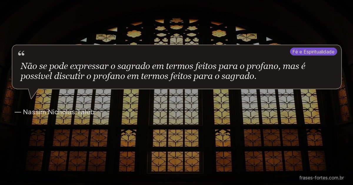 Frase de Nassim Nicholas Taleb