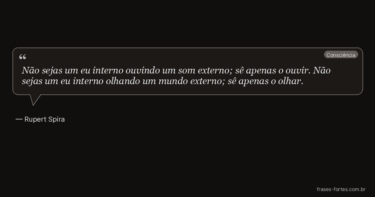 Frase de Rupert Spira
