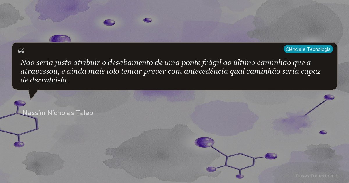 Frase de Nassim Nicholas Taleb