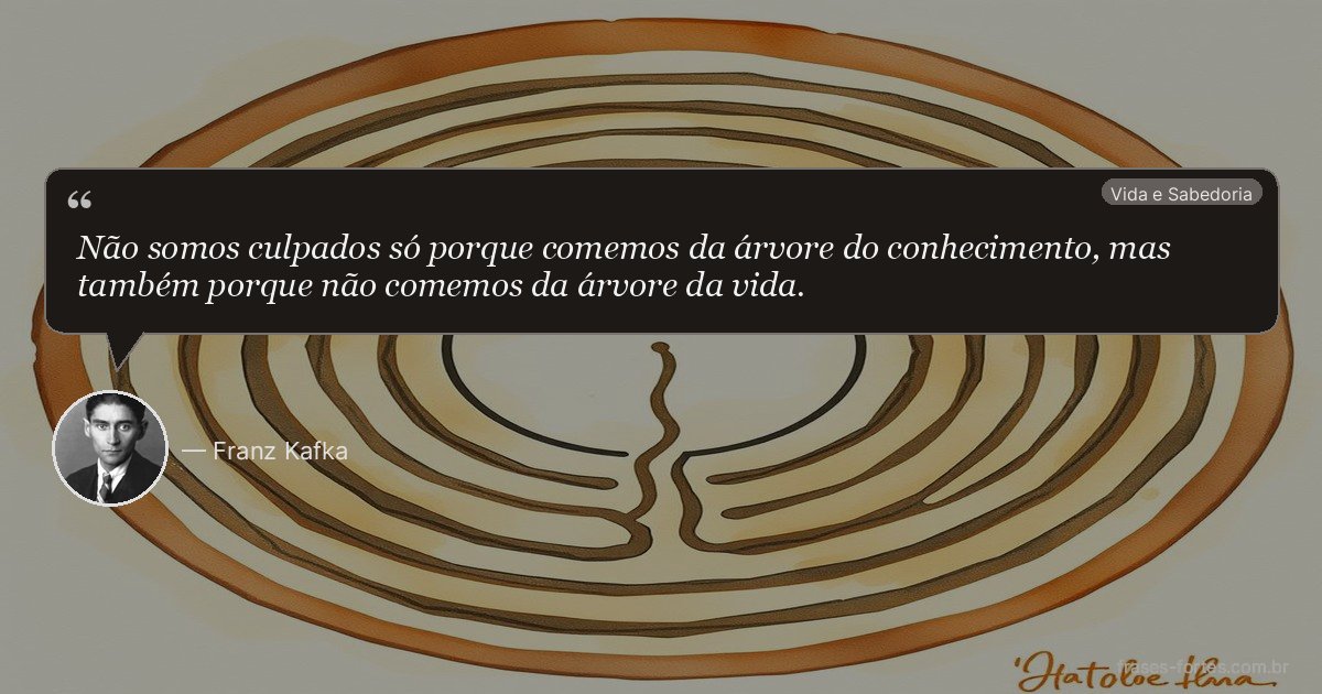 Frase de Franz Kafka