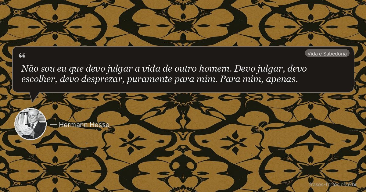 Frase de Hermann Hesse