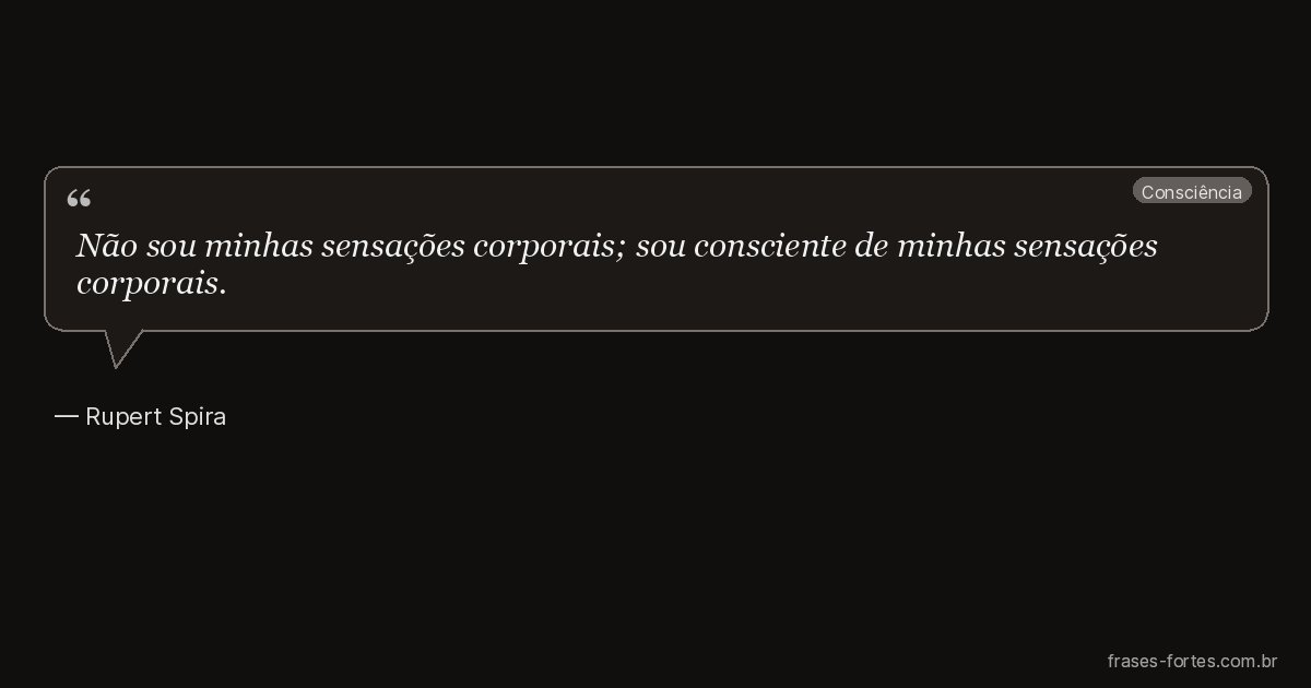 Frase de Rupert Spira