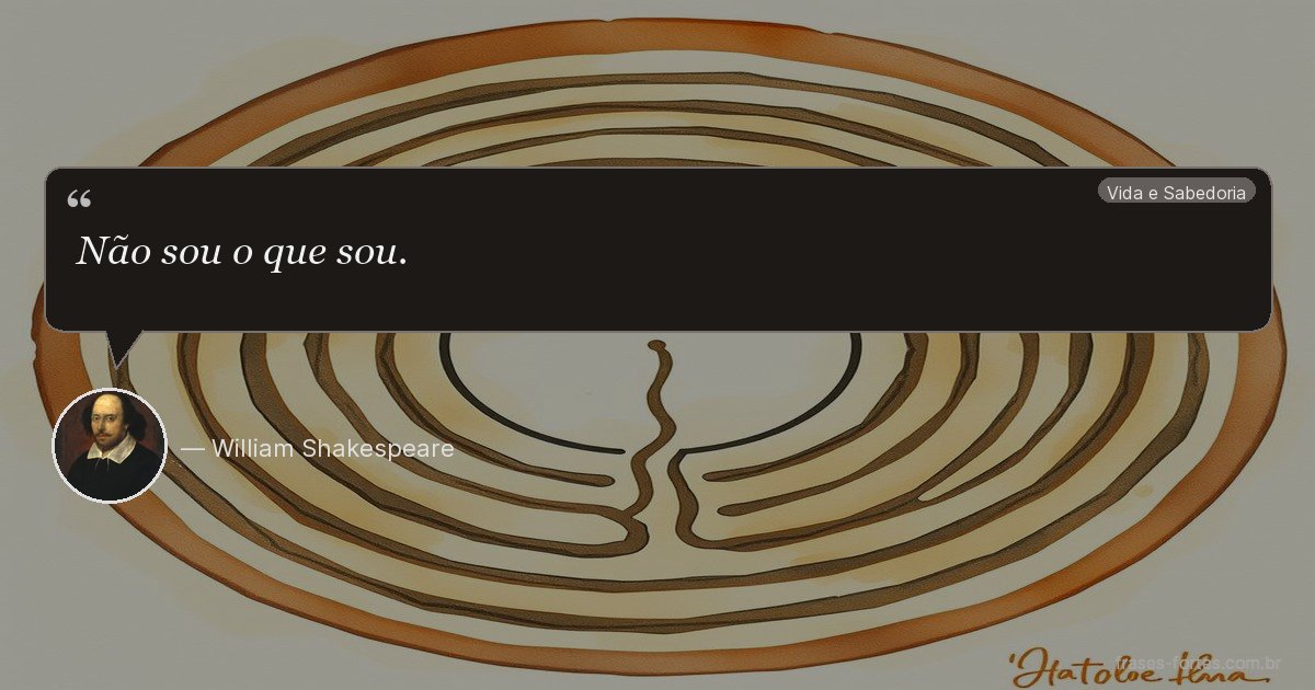 Frase de William Shakespeare