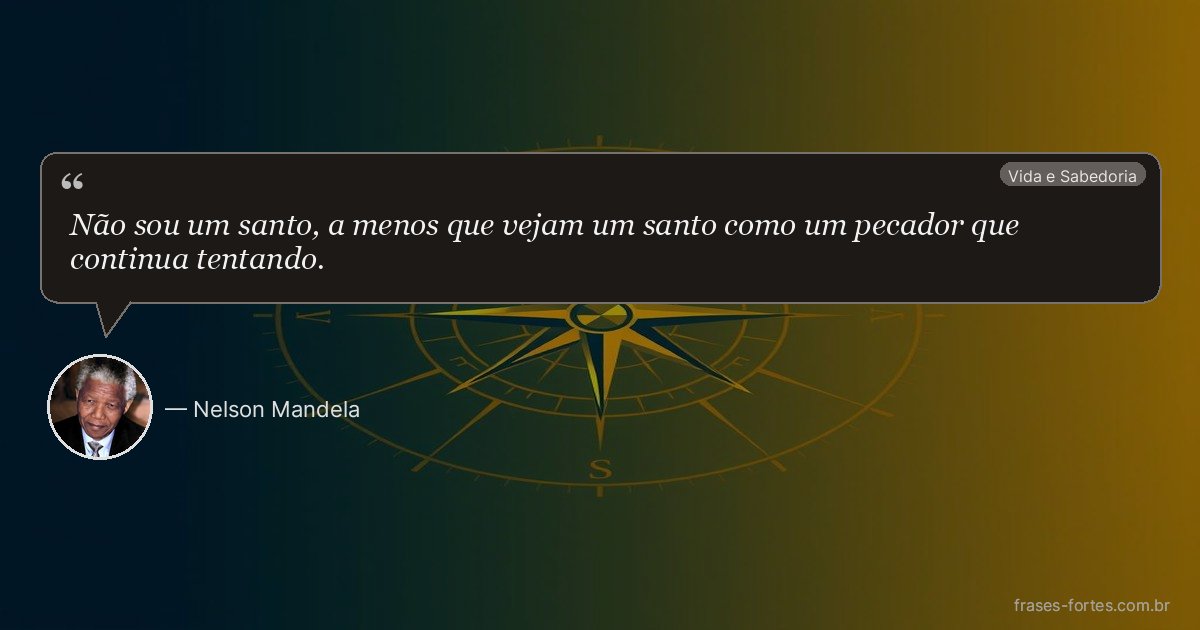 Frase de Nelson Mandela