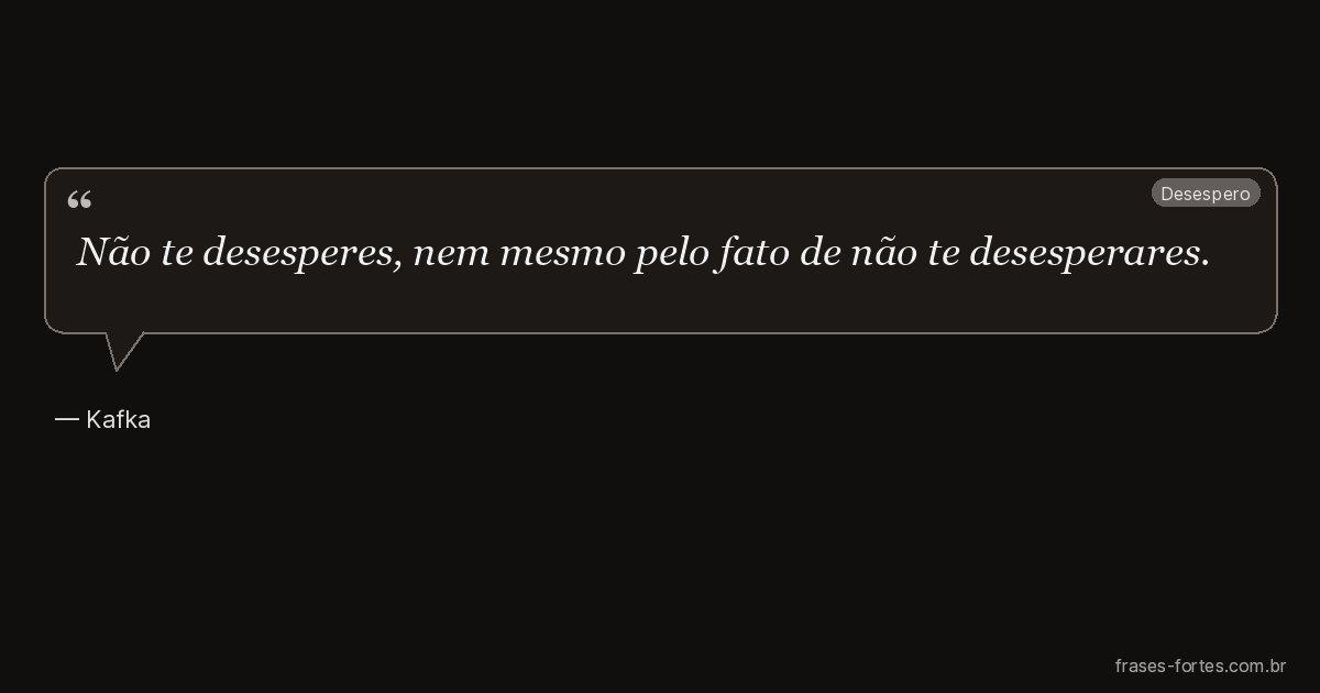 Frase de Kafka