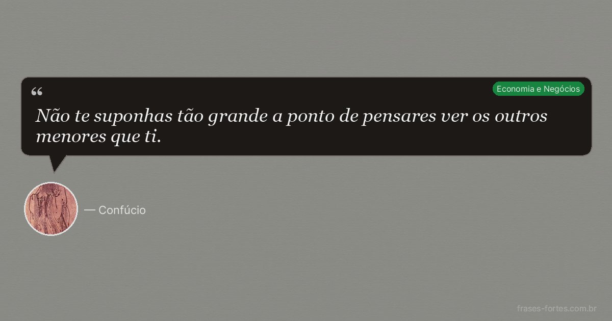 Frase de Confúcio
