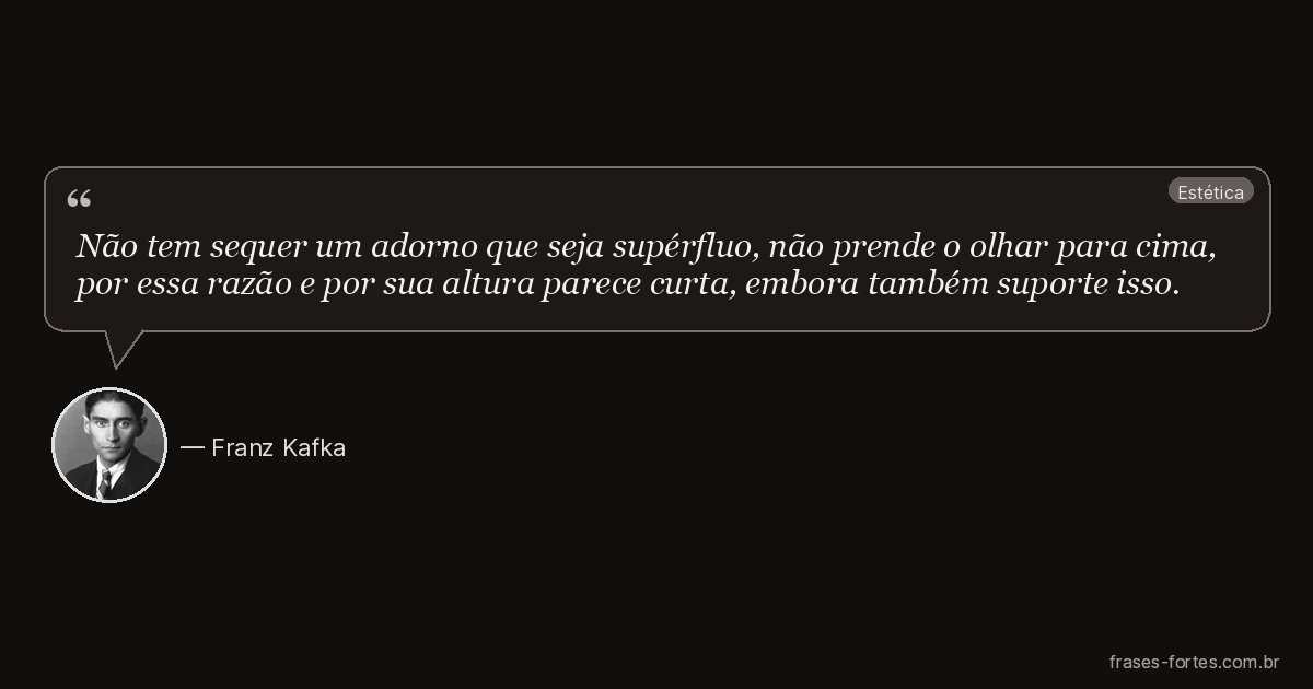 Frase de Franz Kafka