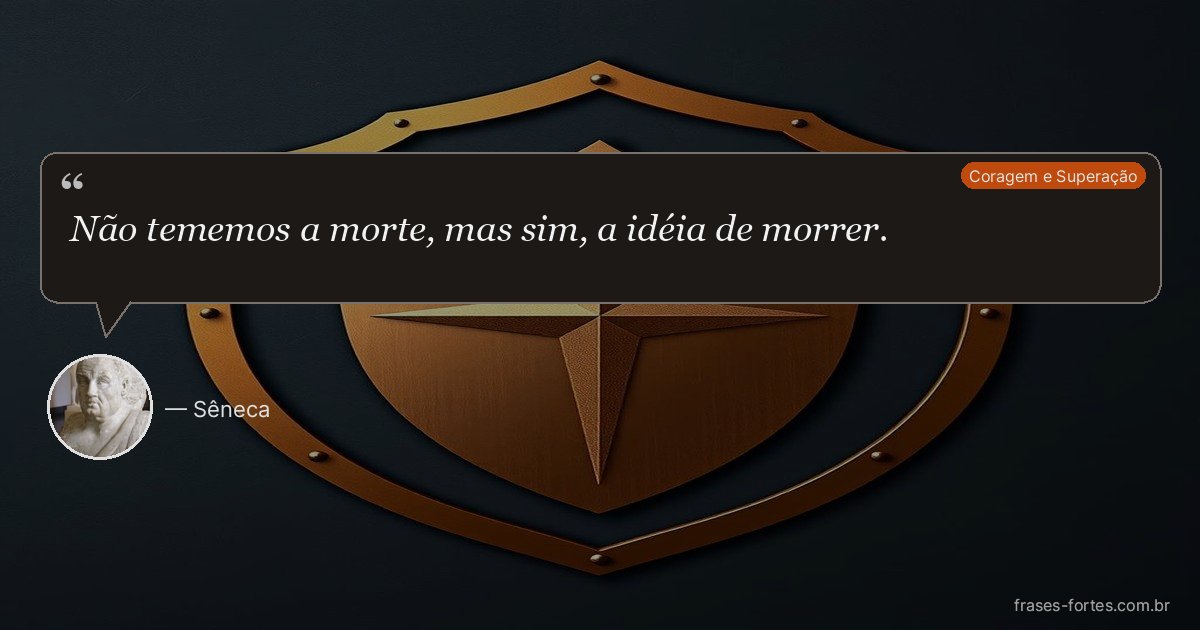 Frase de Sêneca