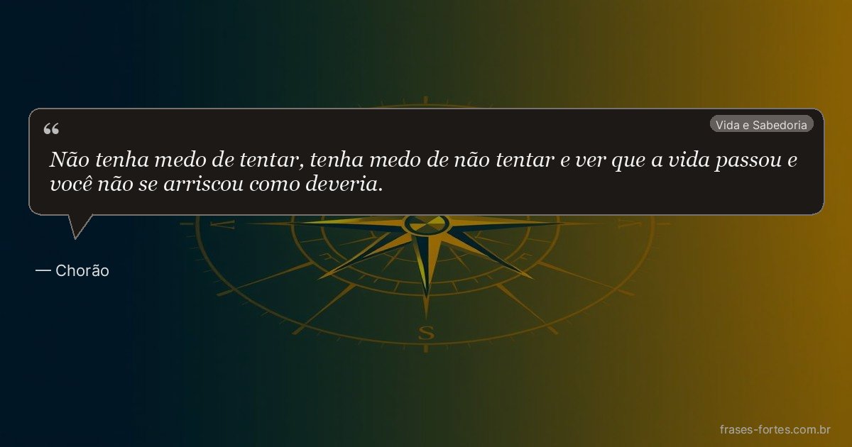 Frase de Chorão