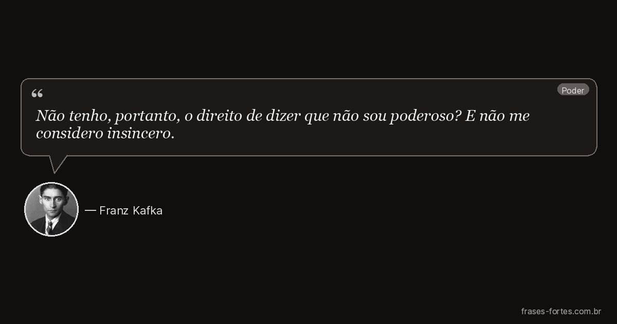 Frase de Franz Kafka