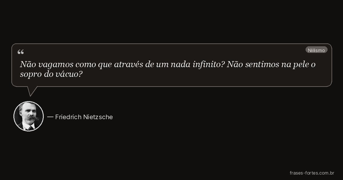 Frase de Friedrich Nietzsche