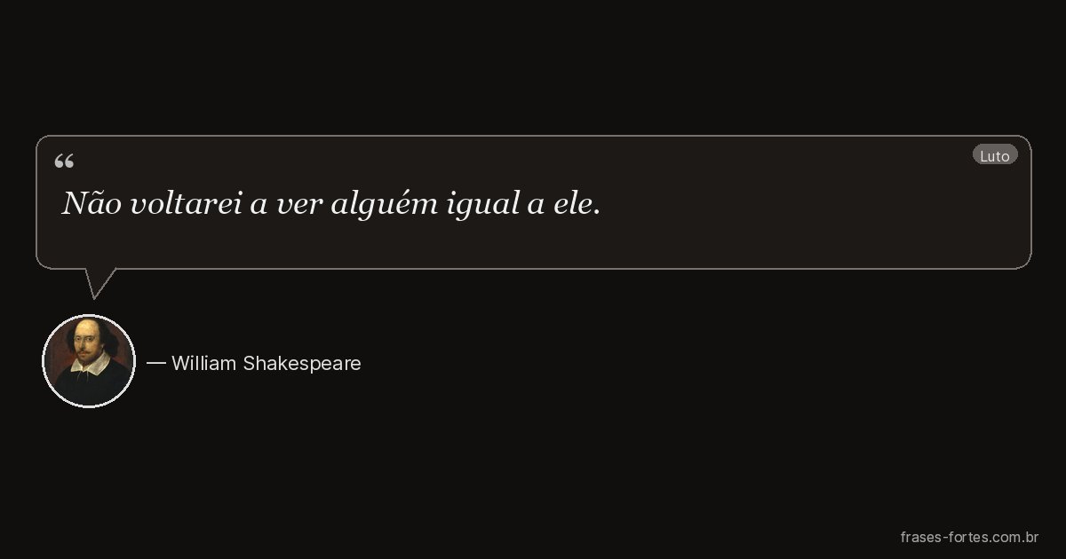 Frase de William Shakespeare