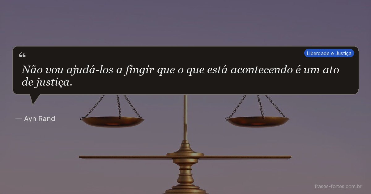 Frase de Ayn Rand