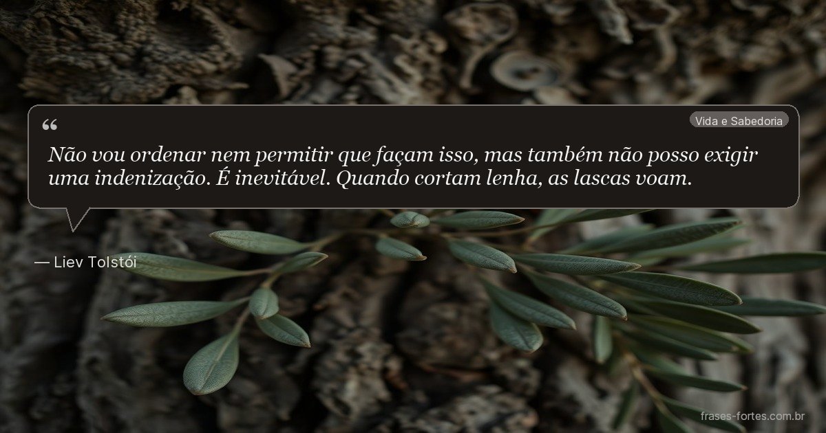 Frase de Liev Tolstói