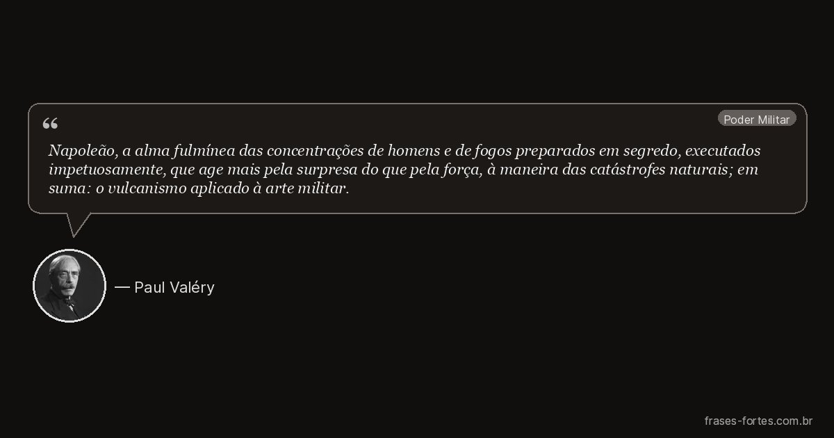 Frase de Paul Valéry
