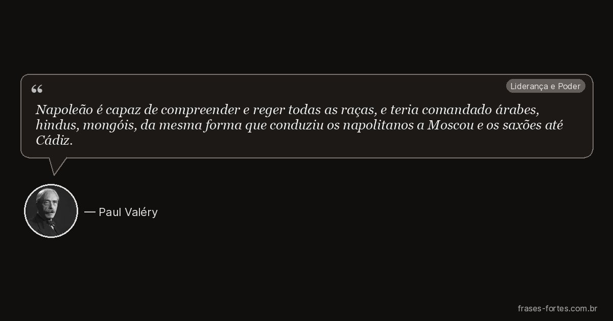 Frase de Paul Valéry