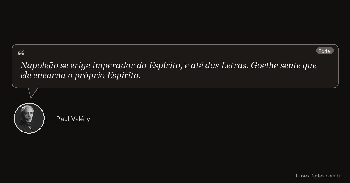 Frase de Paul Valéry