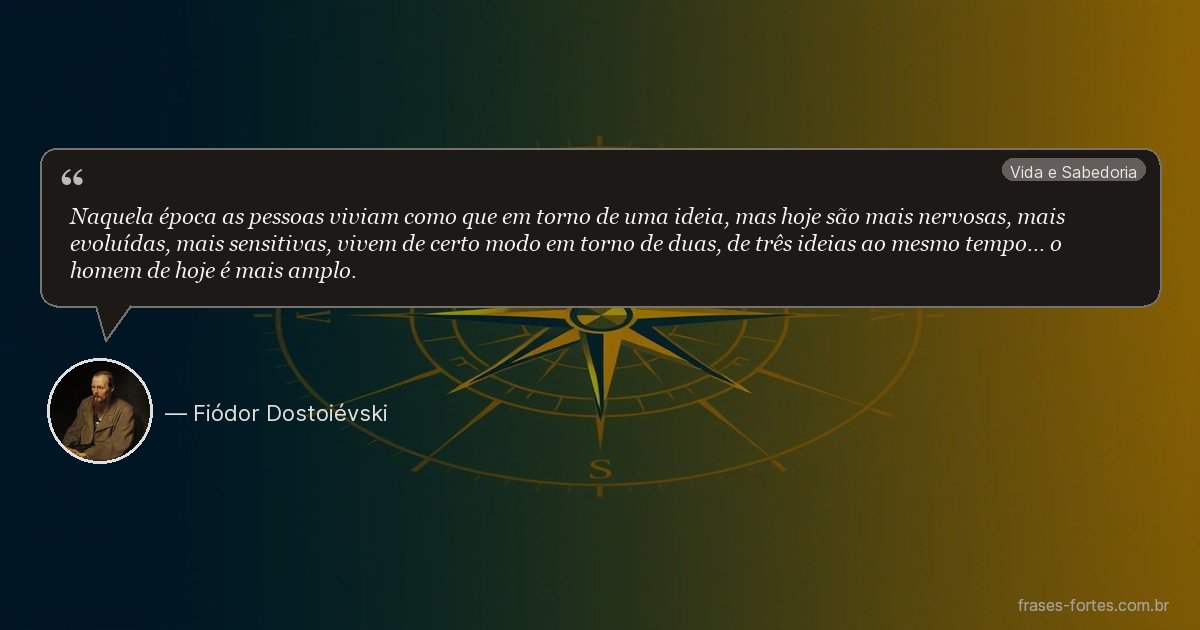 Frase de Fiódor Dostoiévski