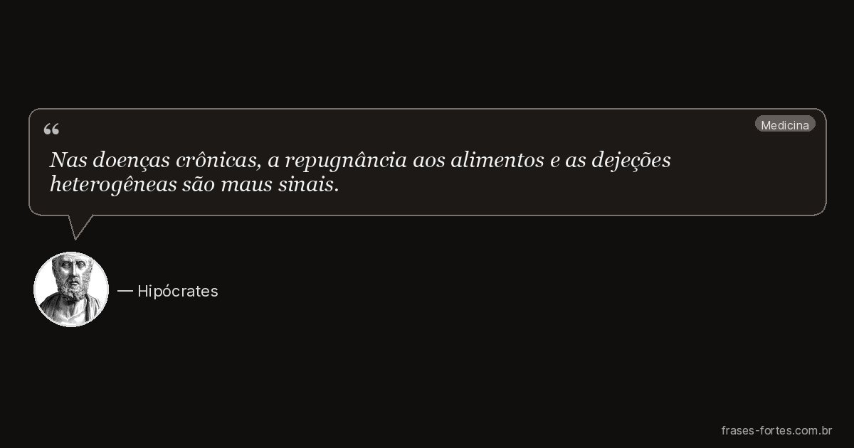 Frase de Hipócrates