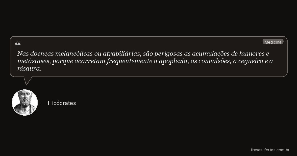 Frase de Hipócrates