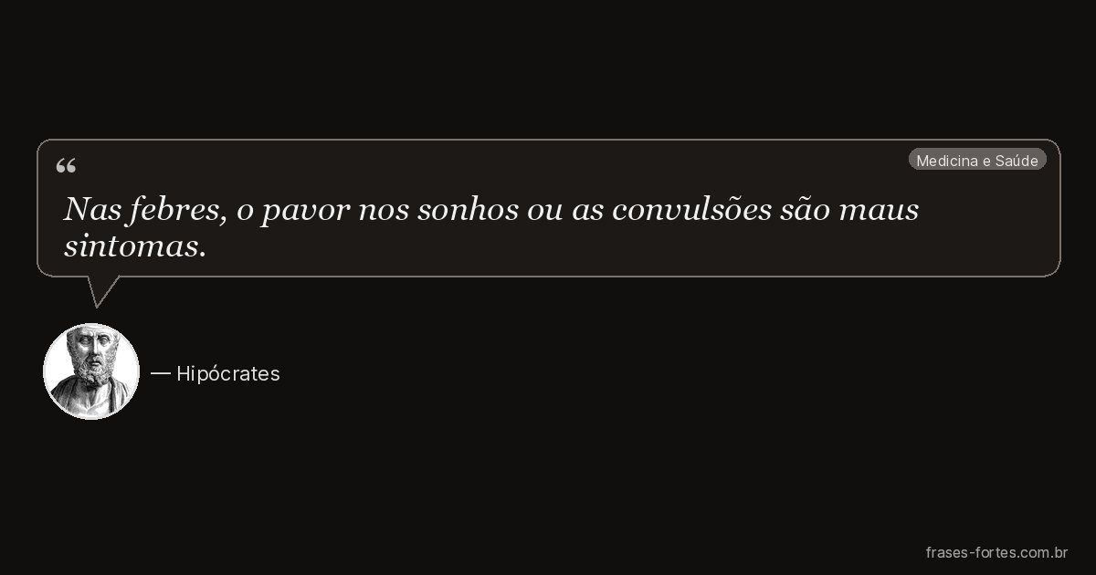 Frase de Hipócrates