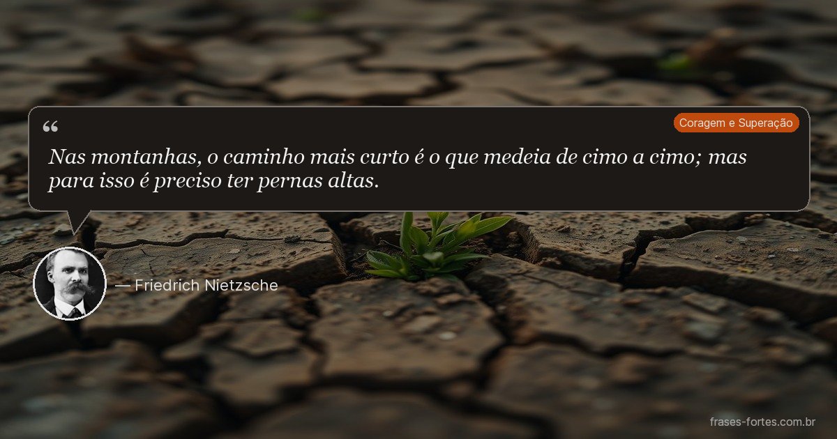 Frase de Friedrich Nietzsche