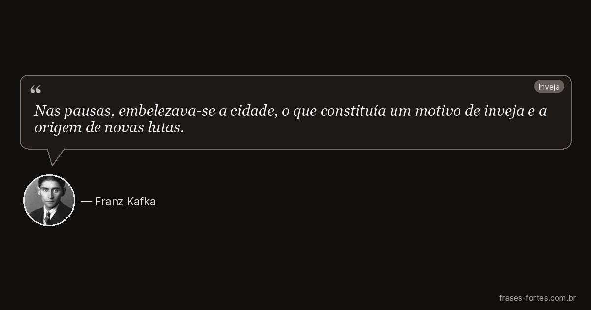Frase de Franz Kafka