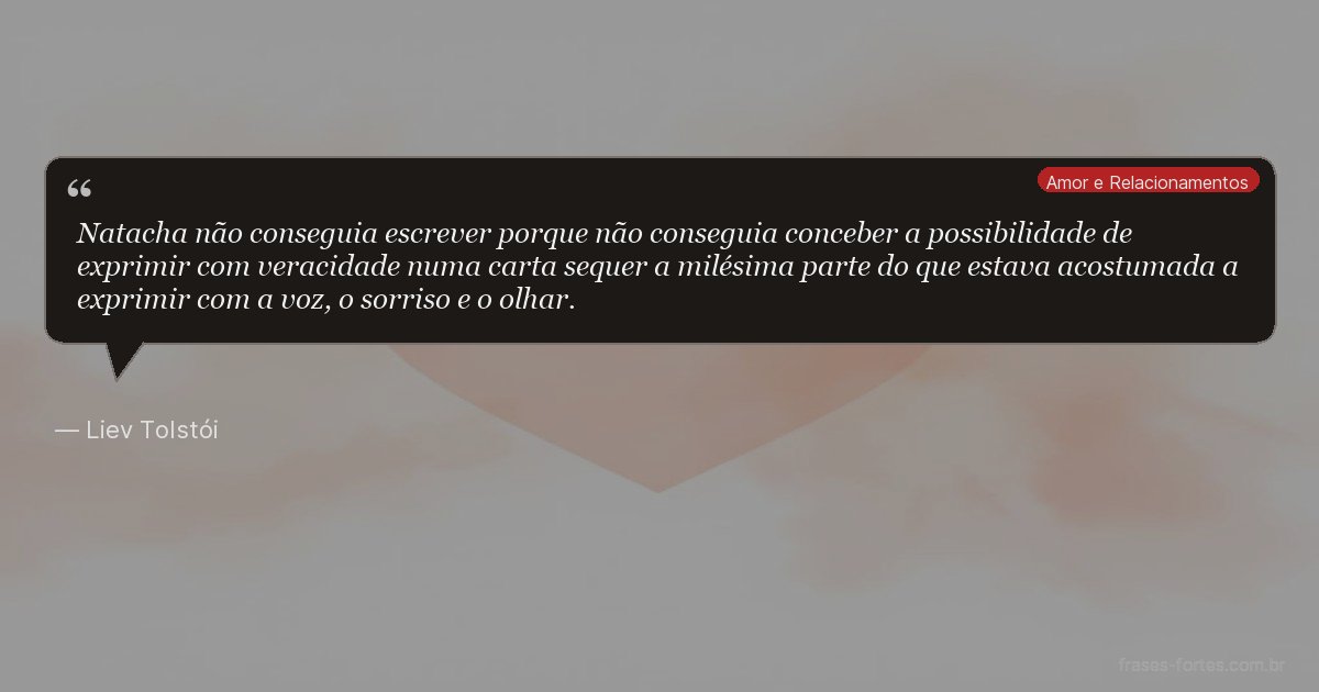 Frase de Liev Tolstói