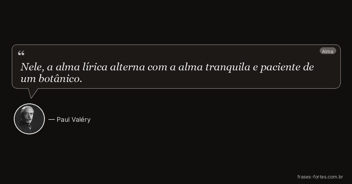 Frase de Paul Valéry