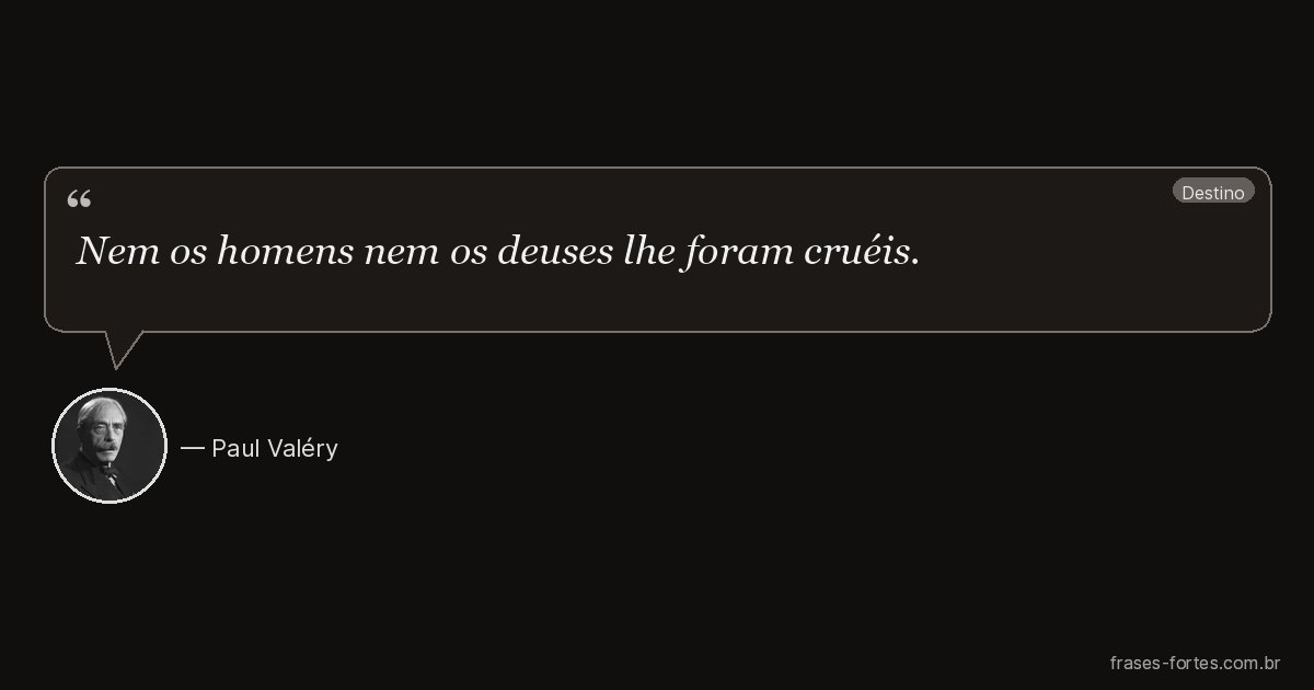 Frase de Paul Valéry