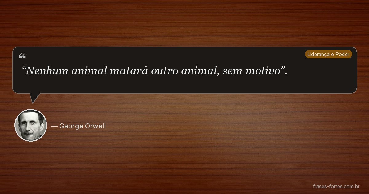 Frase de George Orwell