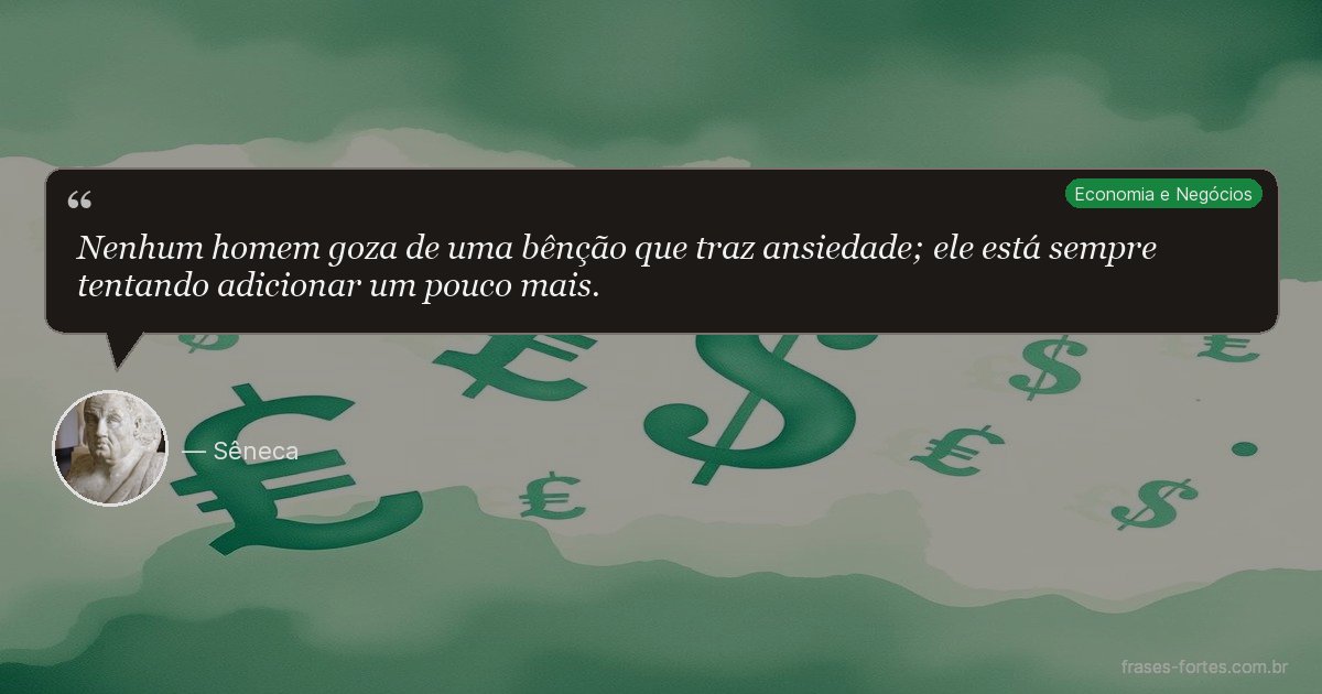 Frase de Sêneca