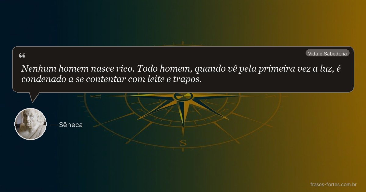 Frase de Sêneca