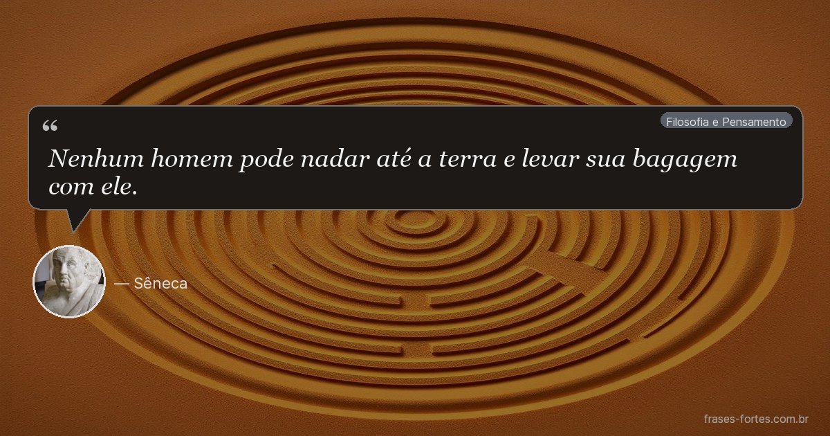 Frase de Sêneca