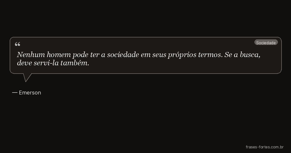 Frase de Emerson