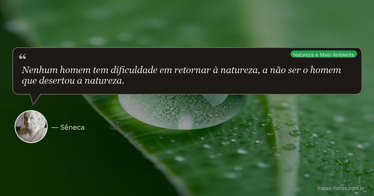 Frase de Sêneca