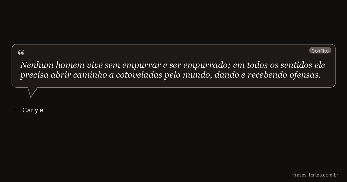 Frase de Carlyle