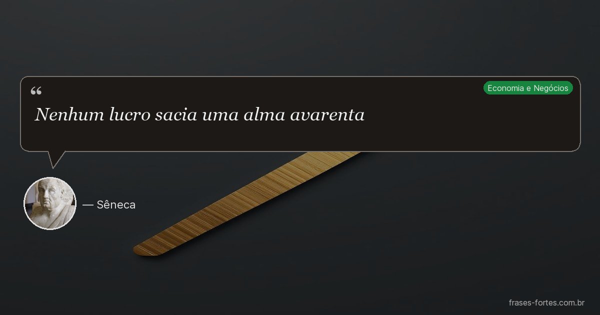 Frase de Sêneca