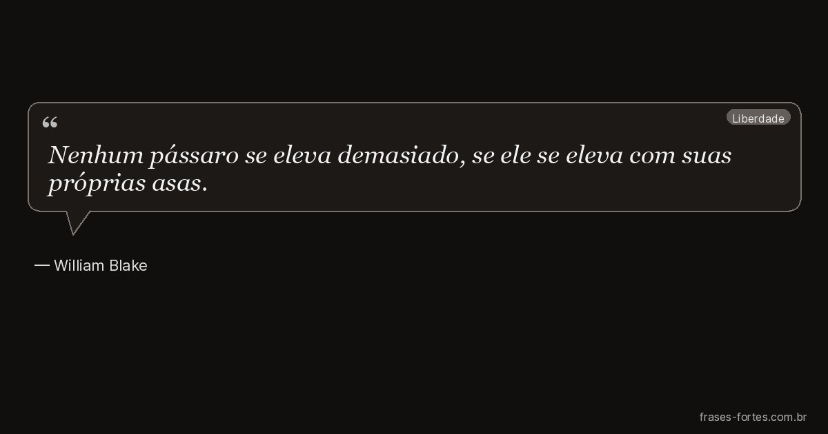 Frase de William Blake