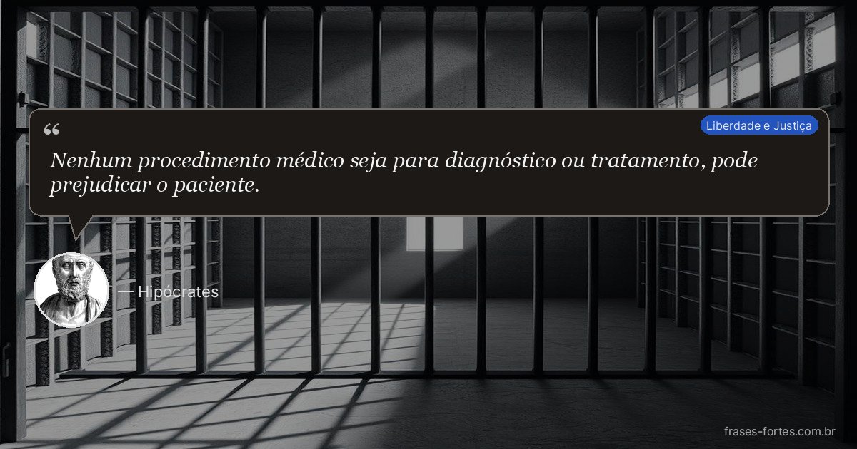 Frase de Hipócrates