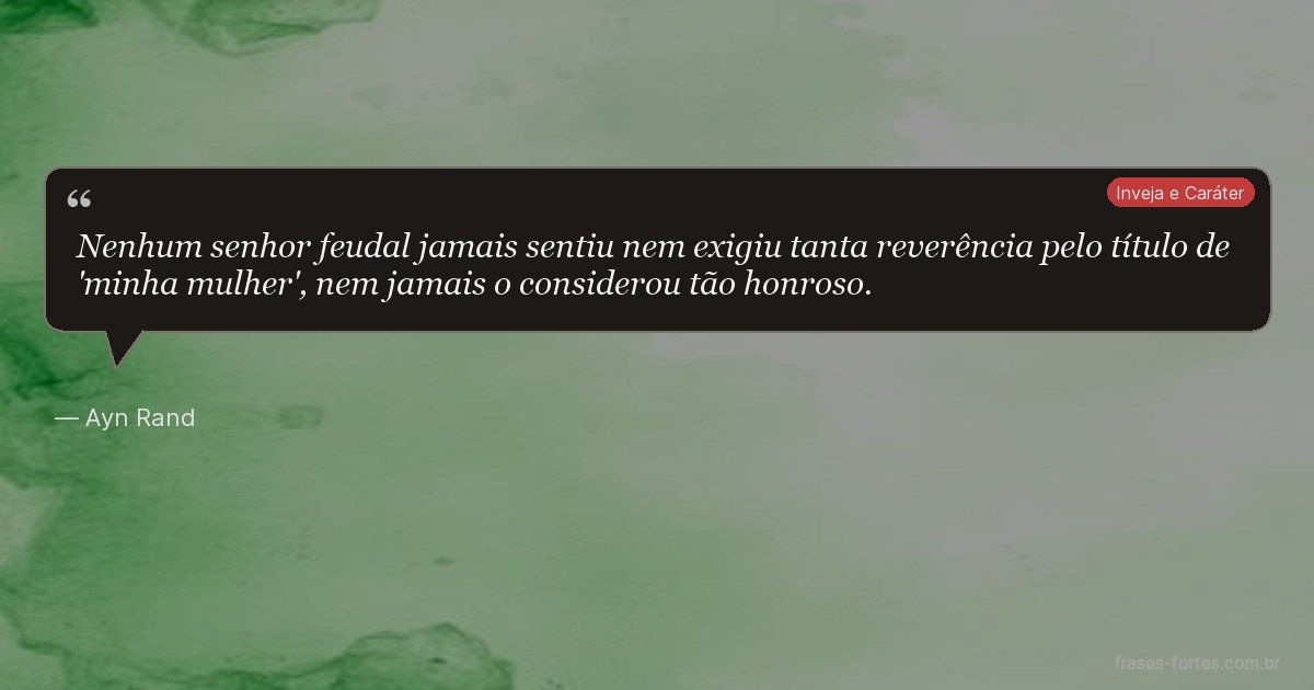 Frase de Ayn Rand