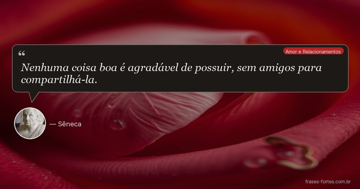 Frase de Sêneca
