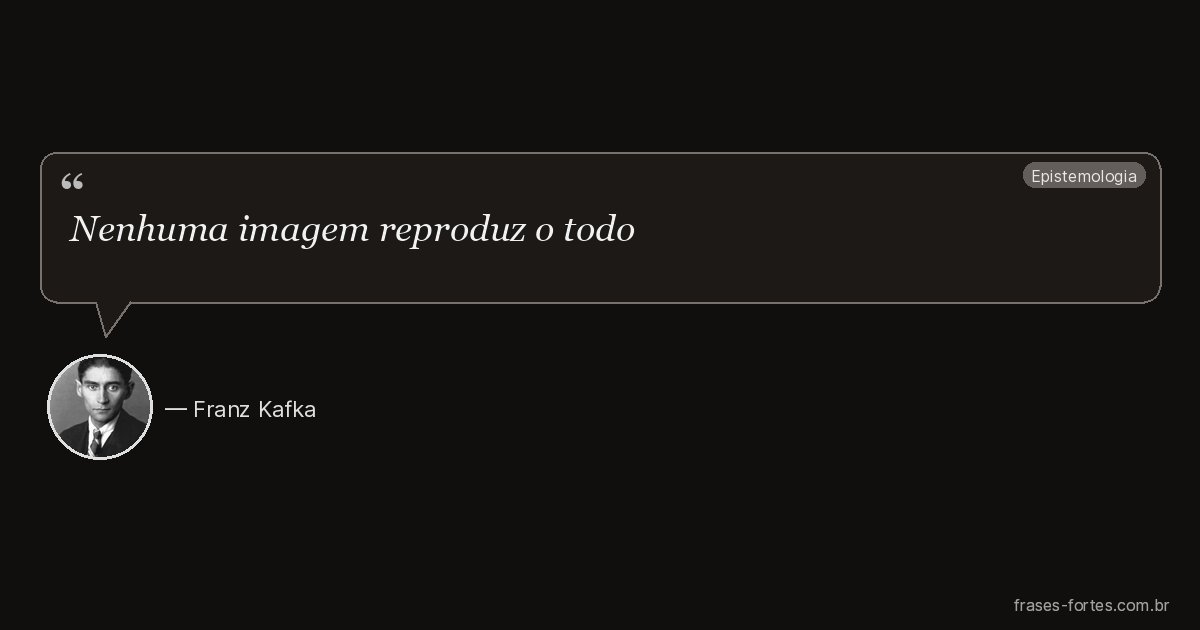 Frase de Franz Kafka