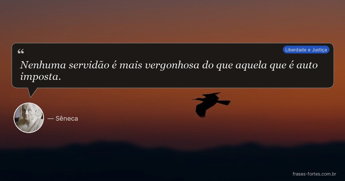 Frase de Sêneca