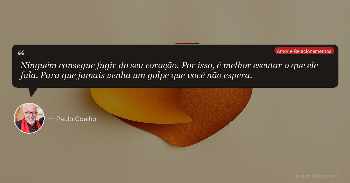 Frase de Paulo Coelho