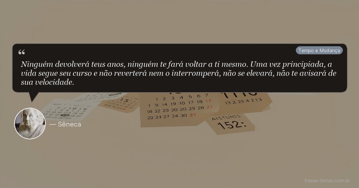 Frase de Sêneca