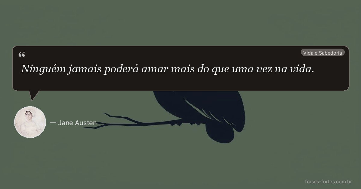 Frase de Jane Austen